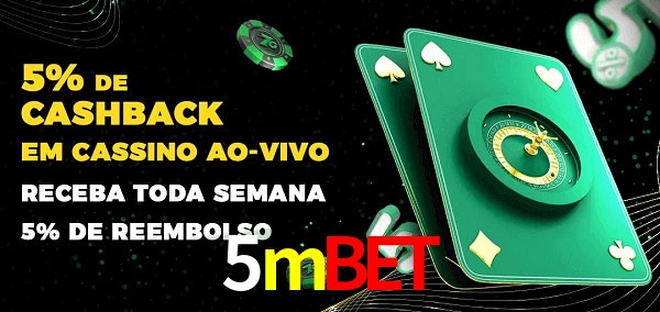 Promoções do cassino ao Vivo 5mbet